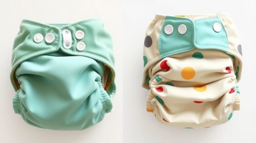 Comparare scutece refolosibile și de unică folosință