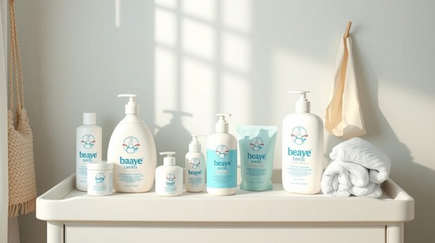 Produse de igienă pentru pielea sensibilă a bebelușului