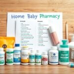 Produse esențiale pentru farmacia de acasă a bebelușului