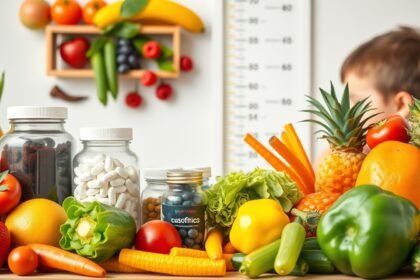 Diverse alimente bogate în vitamine și minerale pentru sănătatea copiilor