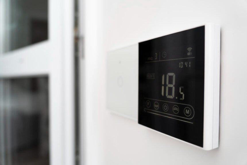 Termostat inteligent pentru climatizare în casă
